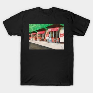 Faiths Pen Jamaican Jerk Centre Painting T-Shirt